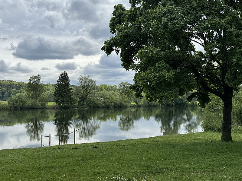 Der Heiligmannsee in Jettingen-Scheppach