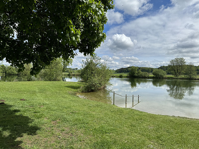 Der Heiligmannsee in Jettingen-Scheppach