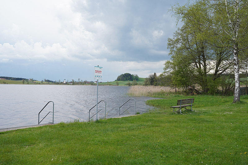 Der Badsee in Isny