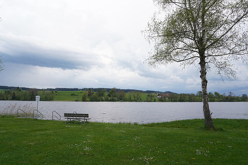 Der Badsee in Isny