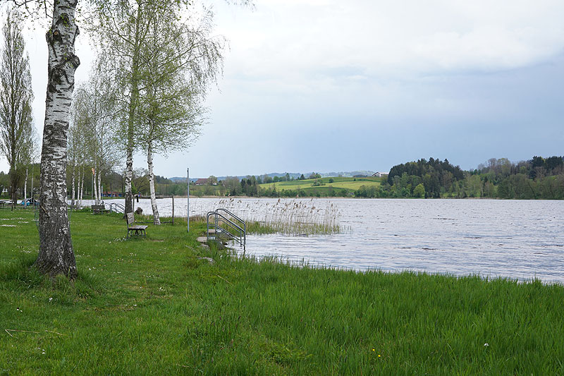 Der Badsee in Isny