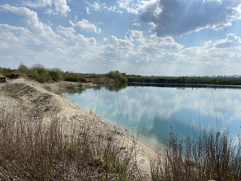 Kleiner Pullinger Weiher in Pulling bei Freising