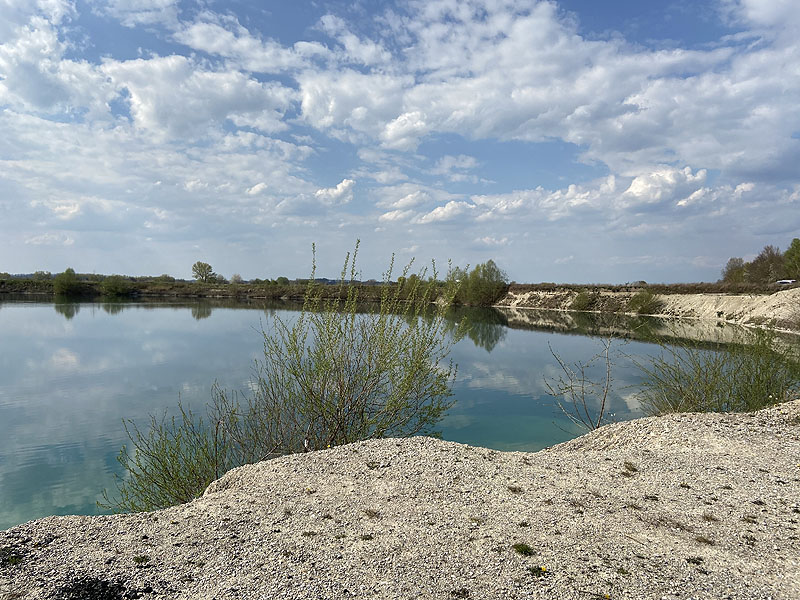 Kleiner Pullinger Weiher in Pulling bei Freising