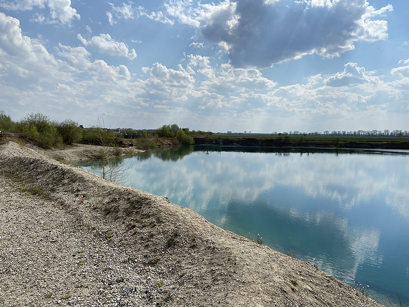 Kleiner Pullinger Weiher in Pulling bei Freising