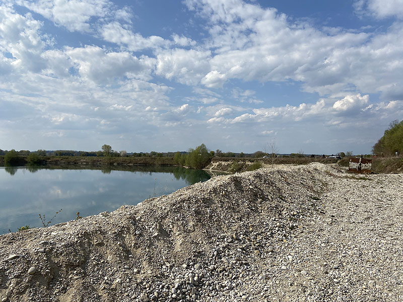 Kleiner Pullinger Weiher in Pulling bei Freising