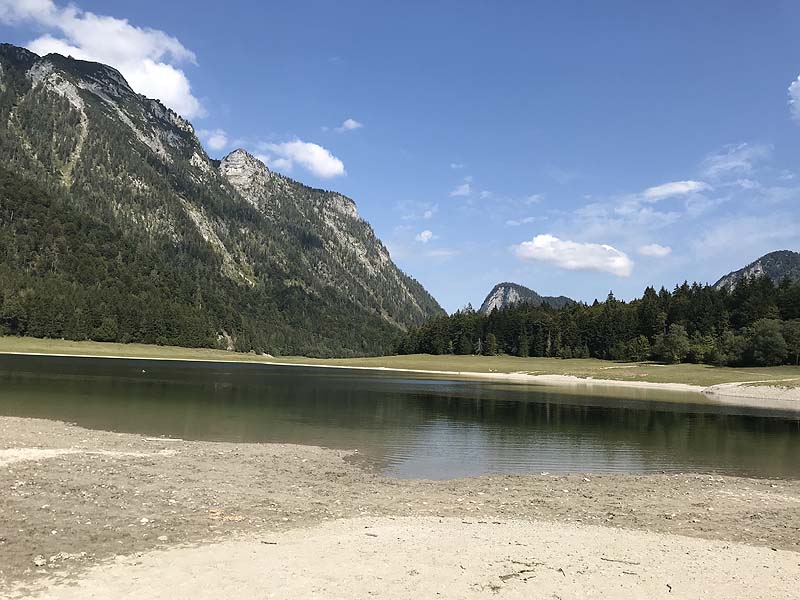 Der Lödensee bei Reit im Winkl (Bayern)