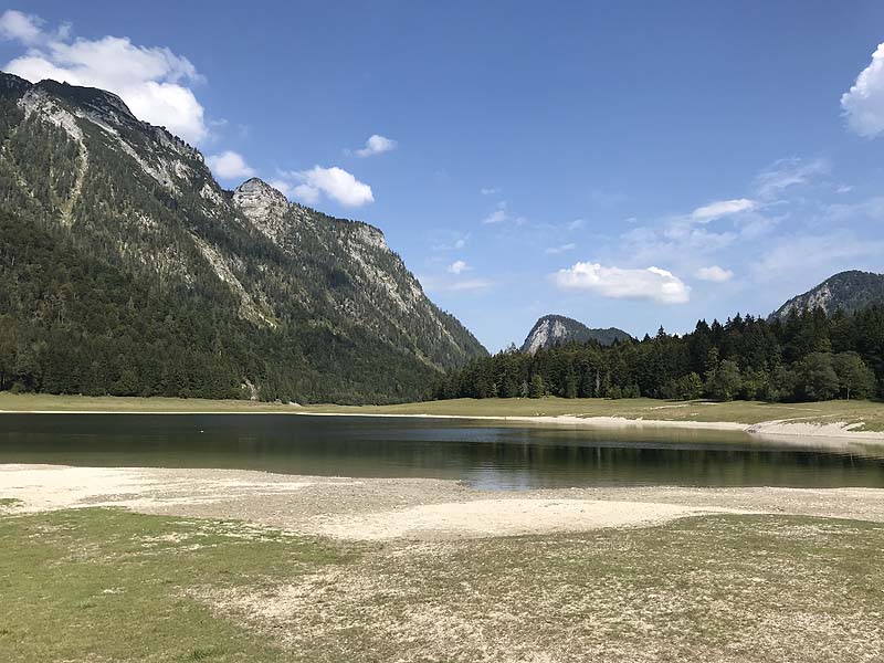 Der Lödensee bei Reit im Winkl (Bayern)