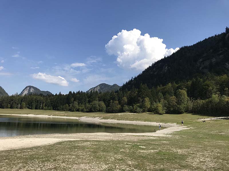Der Lödensee bei Reit im Winkl (Bayern)