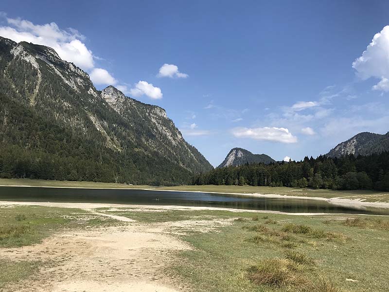 Der Lödensee bei Reit im Winkl (Bayern)