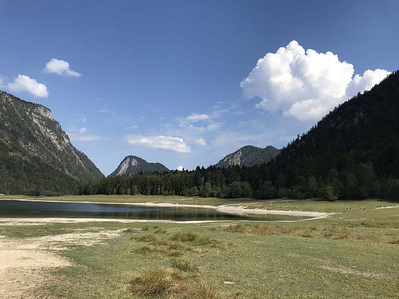 Der Lödensee bei Reit im Winkl (Bayern)