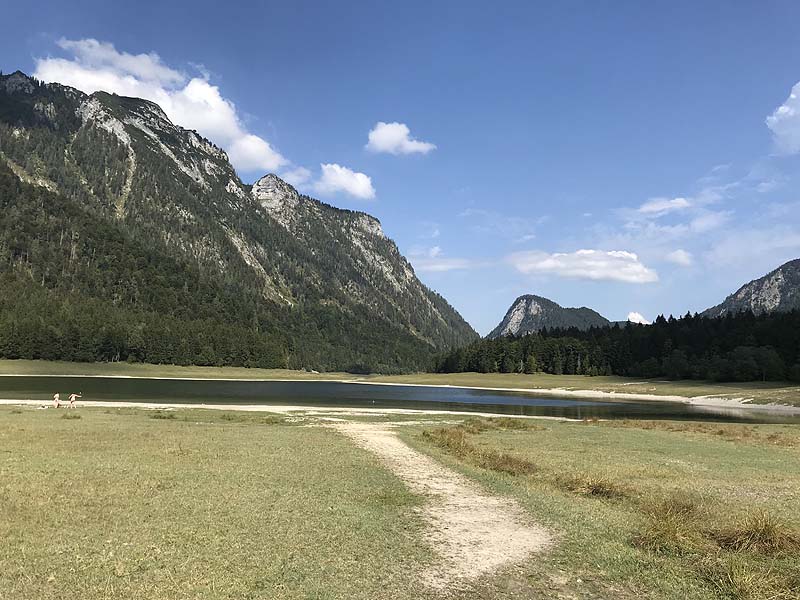 Der Lödensee bei Reit im Winkl (Bayern)