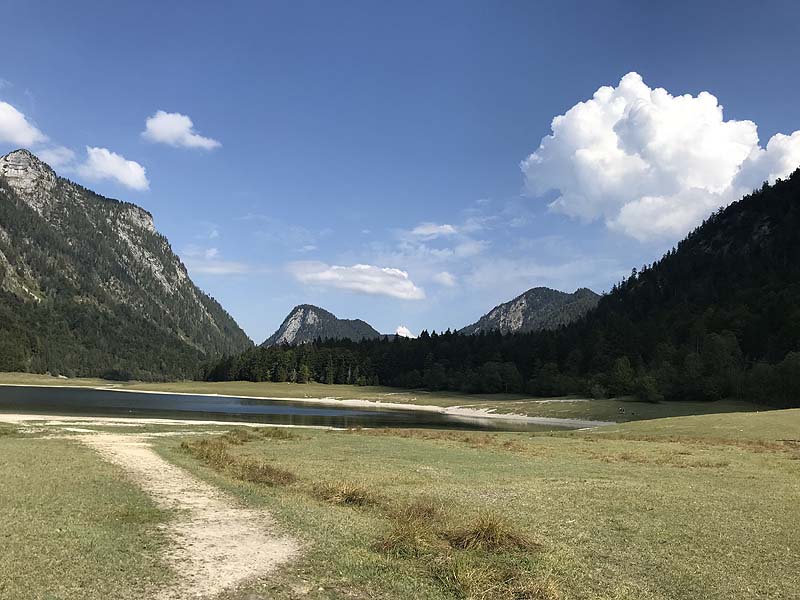 Der Lödensee bei Reit im Winkl (Bayern)