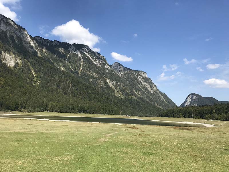 Der Lödensee bei Reit im Winkl (Bayern)