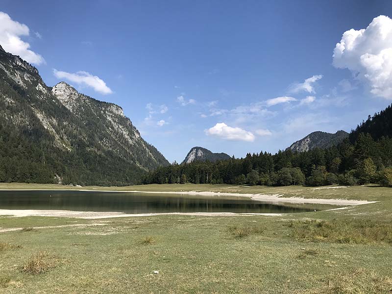 Der Lödensee bei Reit im Winkl (Bayern)