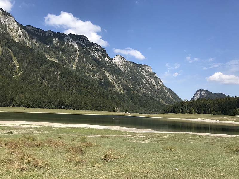 Der Lödensee bei Reit im Winkl (Bayern)