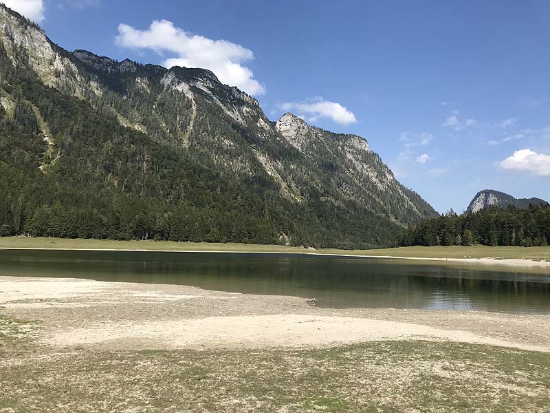 Der Lödensee bei Reit im Winkl (Bayern)