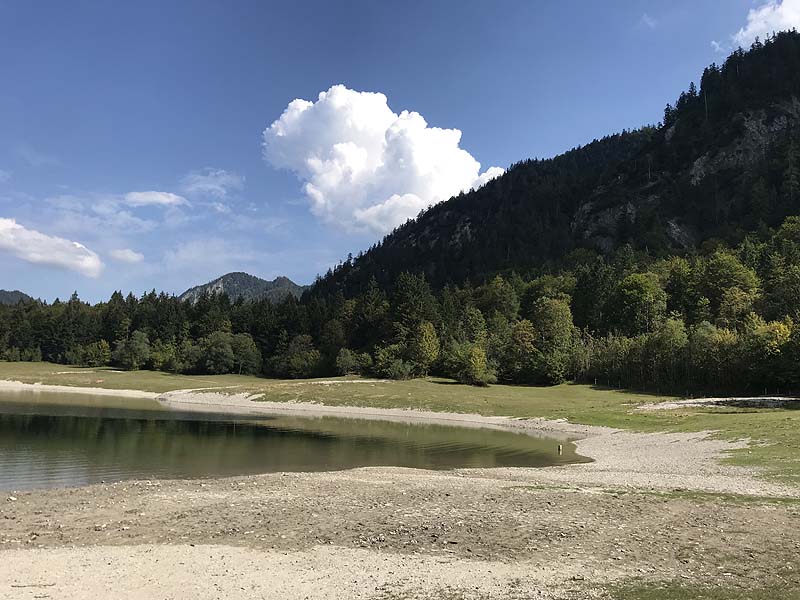 Der Lödensee bei Reit im Winkl (Bayern)