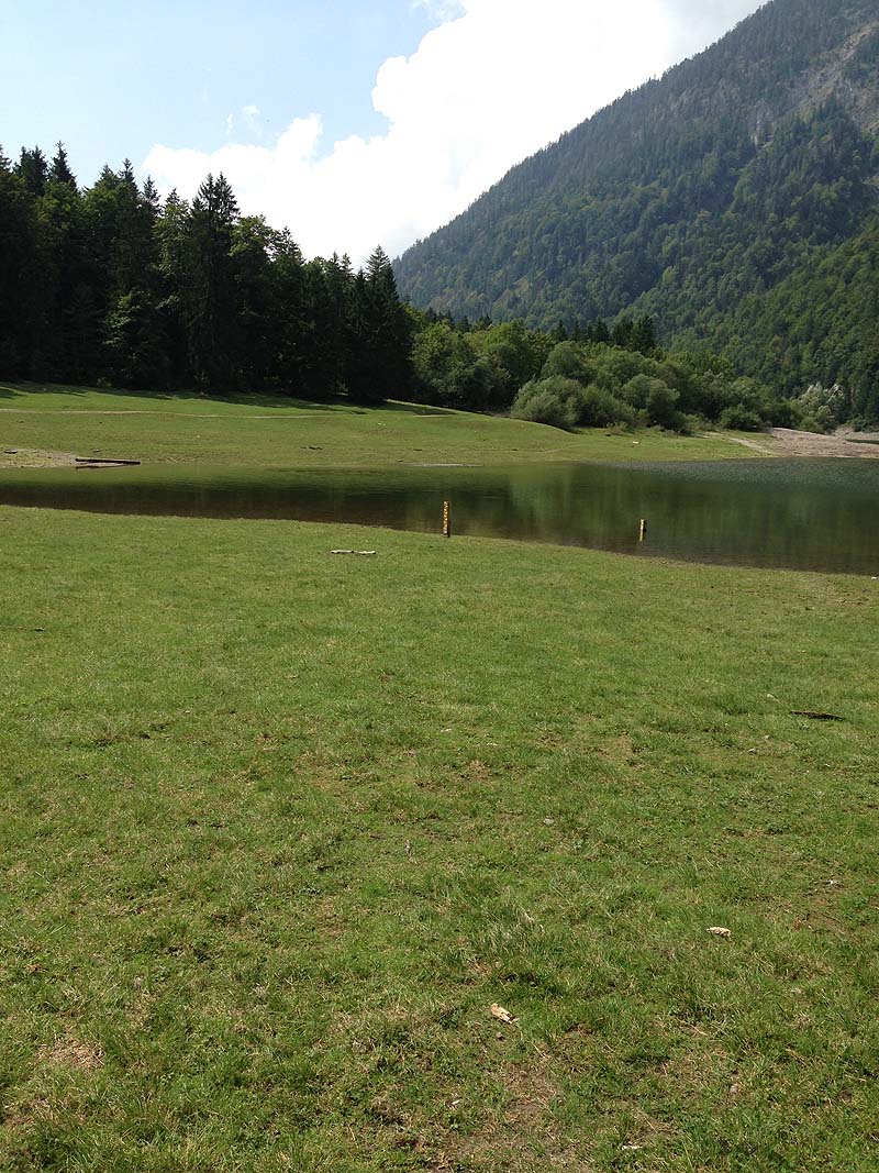Der Lödensee bei Reit im Winkl (Bayern)