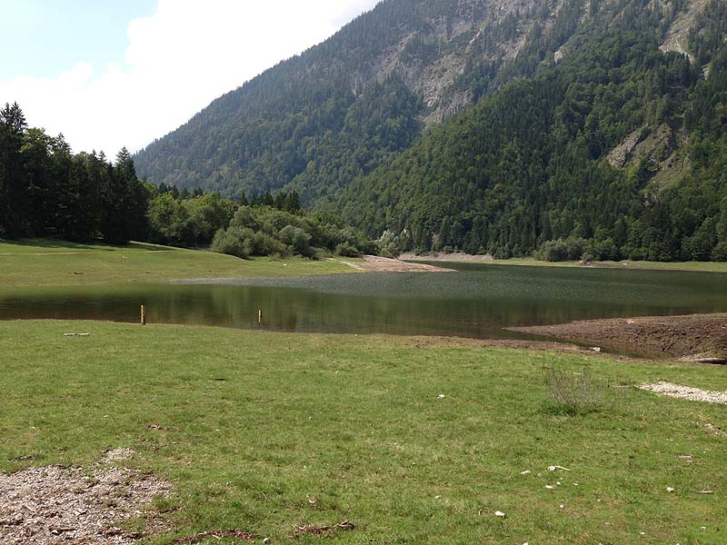 Der Lödensee bei Reit im Winkl (Bayern)
