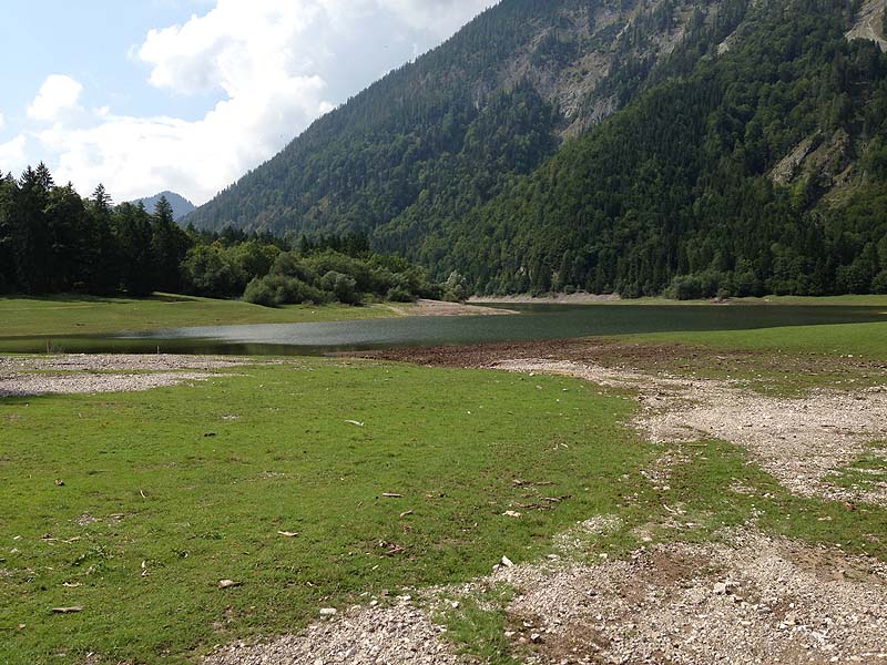 Der Lödensee bei Reit im Winkl (Bayern)
