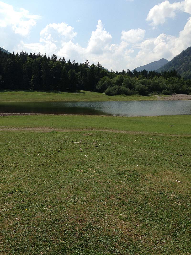 Der Lödensee bei Reit im Winkl (Bayern)