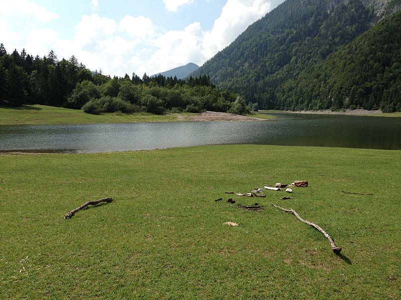 Der Lödensee bei Reit im Winkl (Bayern)