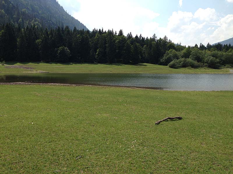 Der Lödensee bei Reit im Winkl (Bayern)