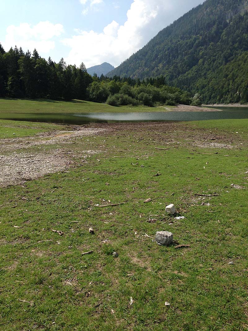 Der Lödensee bei Reit im Winkl (Bayern)