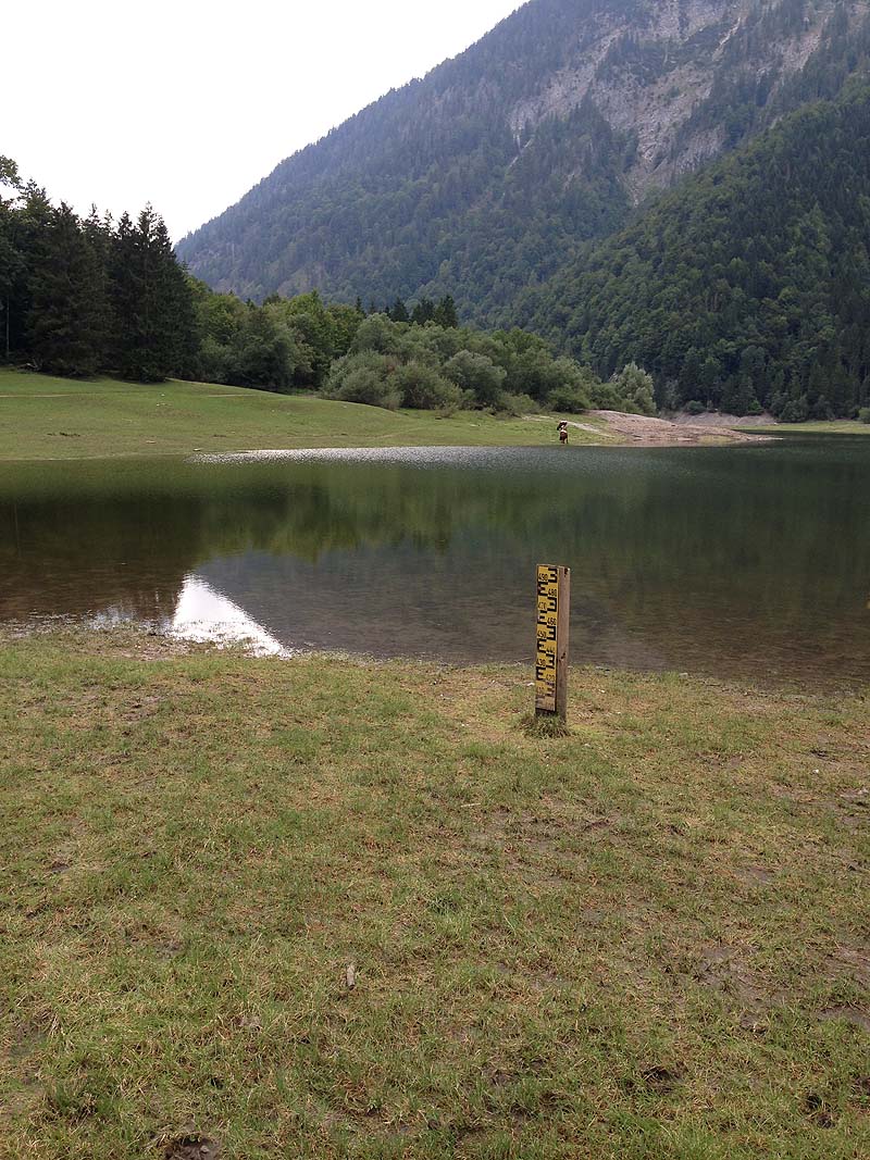 Der Lödensee bei Reit im Winkl (Bayern)