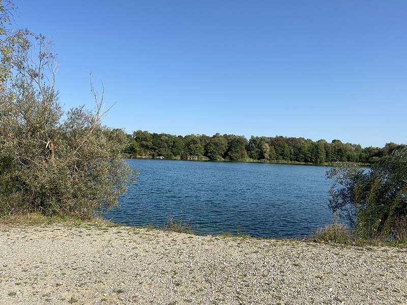 Der Marzlinger Weiher aus dem Jahr 2020