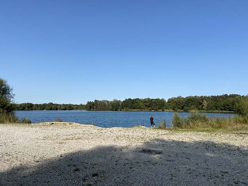 Der Marzlinger Weiher aus dem Jahr 2020