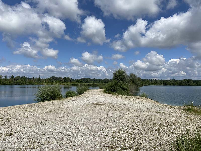 Der Marzlinger Weiher aus dem Jahr 2020