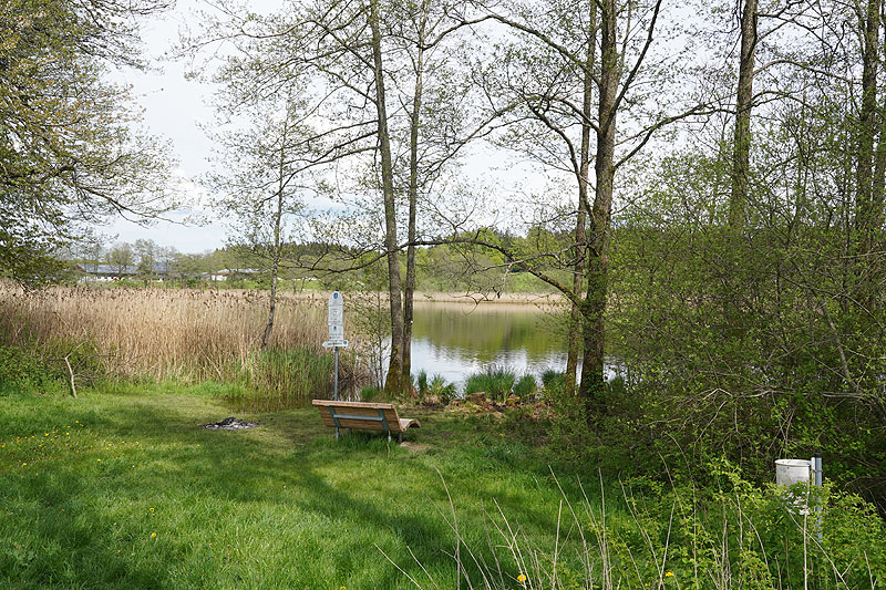Der Metzisweiler Weiher in Bad Wurzach