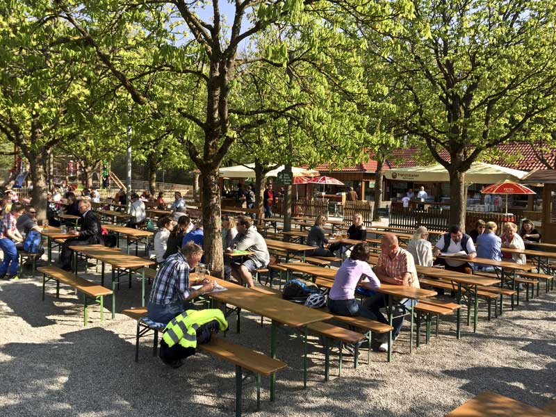 Biergarten Michaeligarten in München