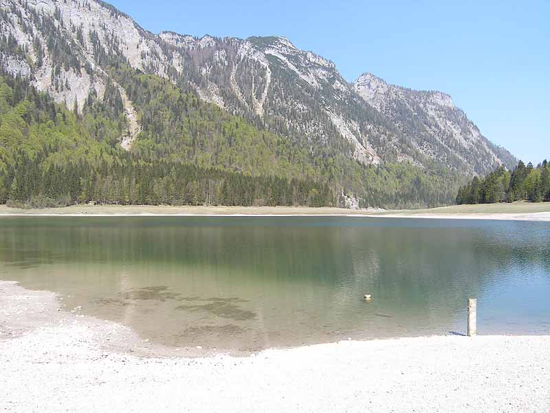 Der Lödensee bei Reit im Winkl (Bayern)