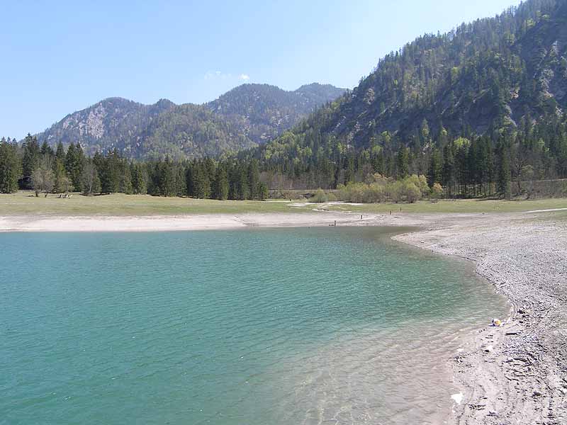 Der Lödensee bei Reit im Winkl (Bayern)