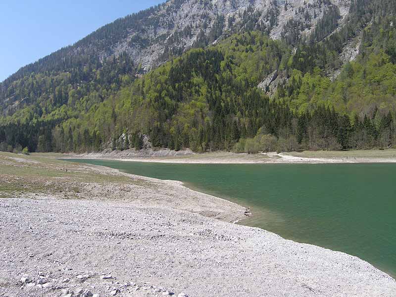 Der Lödensee bei Reit im Winkl (Bayern)