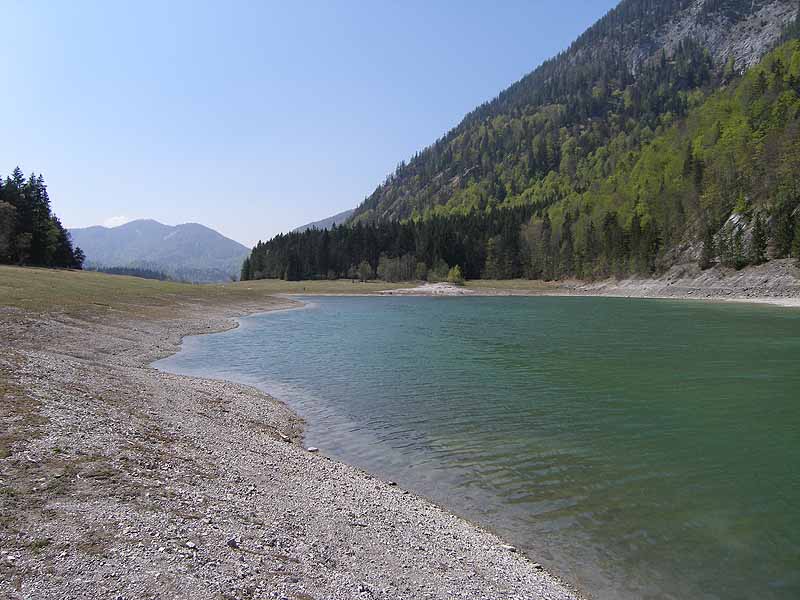 Der Lödensee bei Reit im Winkl (Bayern)