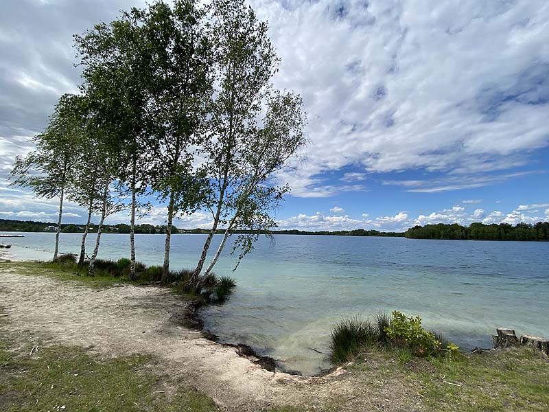 Der Badesee Murner See bei Wackersdorf