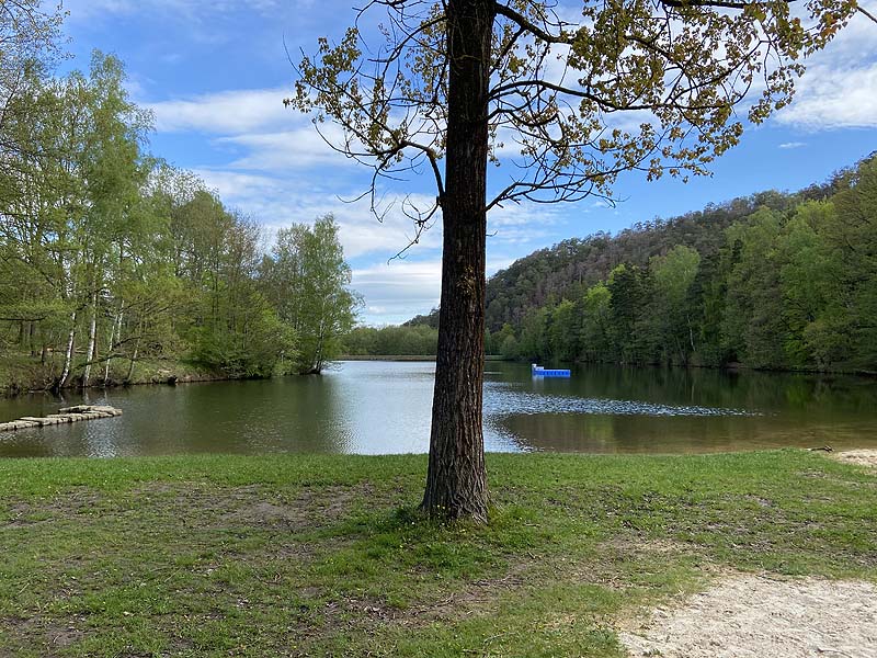 Der Osterteich in Gernrode, Sachsen-Anhalt
