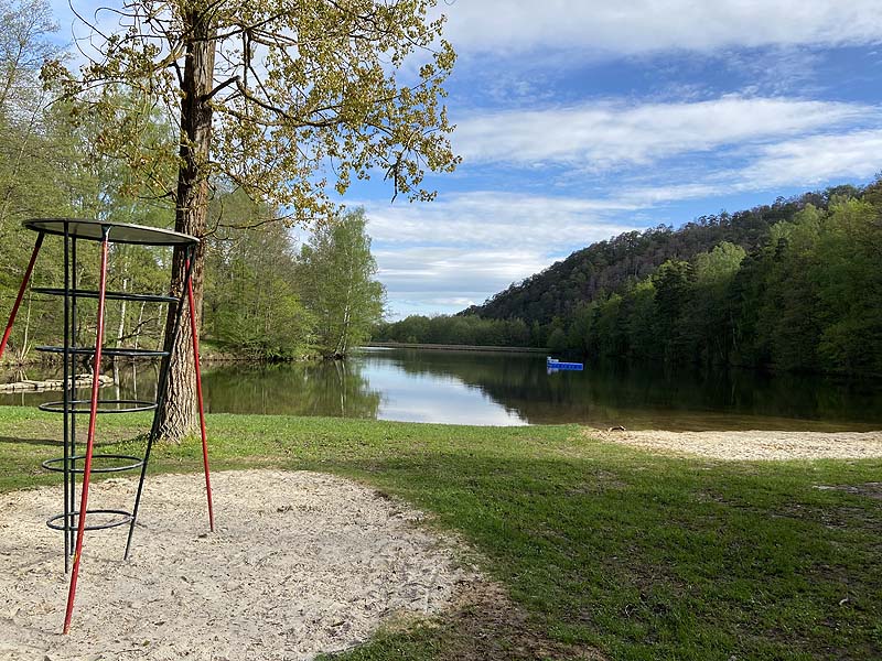 Der Osterteich in Gernrode, Sachsen-Anhalt
