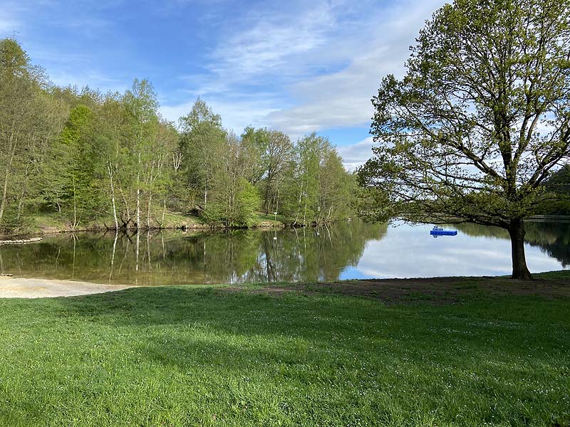 Der Osterteich in Gernrode, Sachsen-Anhalt