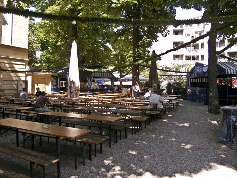 Paulaner Brauhaus Biergarten In Munchen Impressionen Bildergalerie Fotos