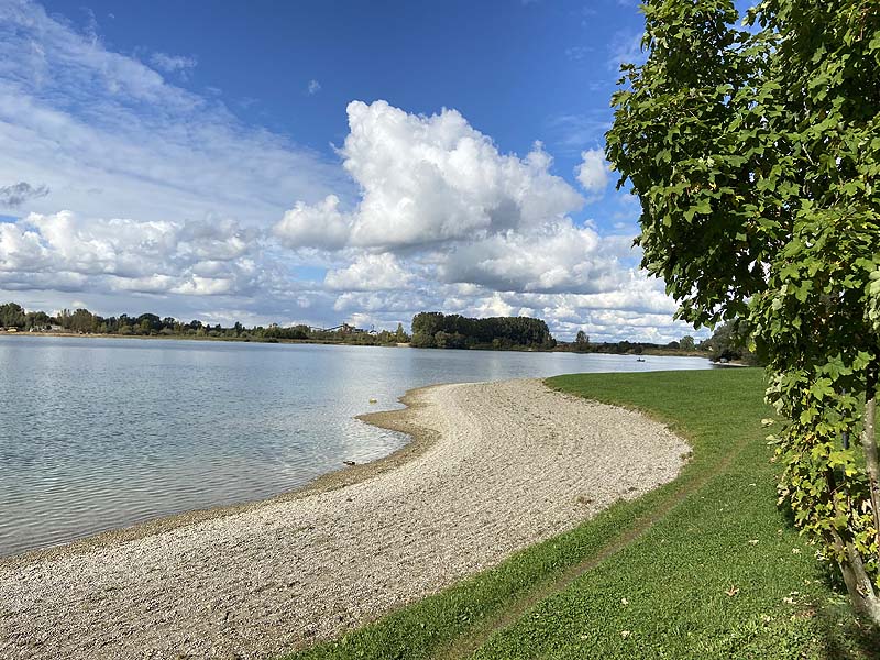 Der FKK Bereich am Pullinger Weiher bei Freising