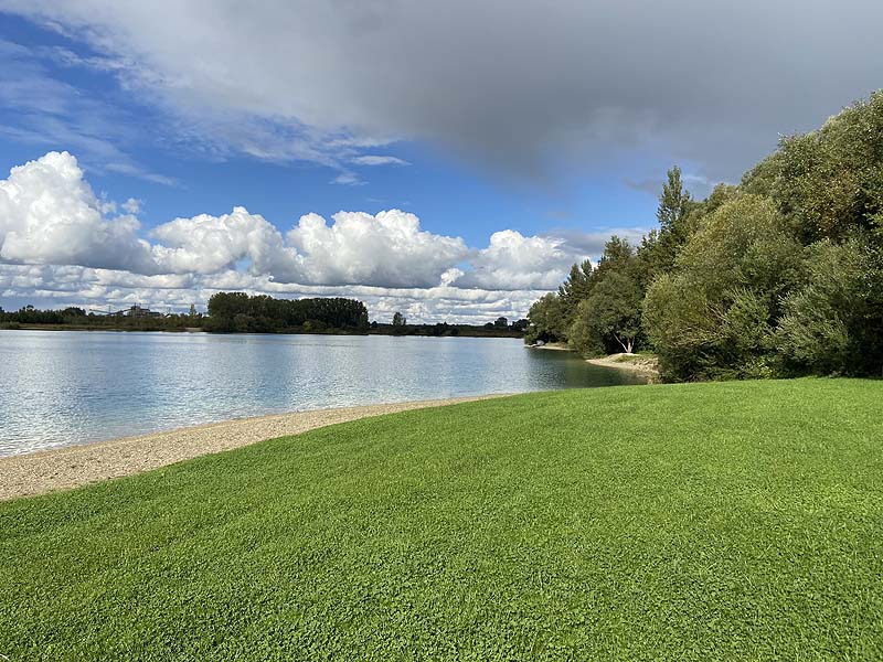 Der FKK Bereich am Pullinger Weiher bei Freising