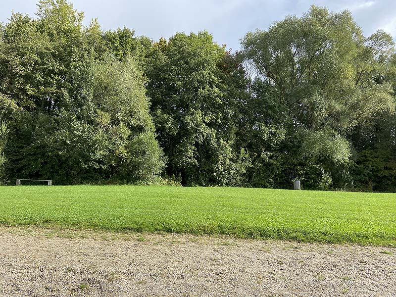 Der FKK Bereich am Pullinger Weiher bei Freising