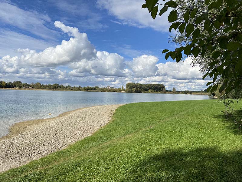 Der FKK Bereich am Pullinger Weiher bei Freising