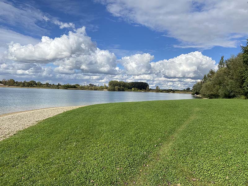 Der FKK Bereich am Pullinger Weiher bei Freising