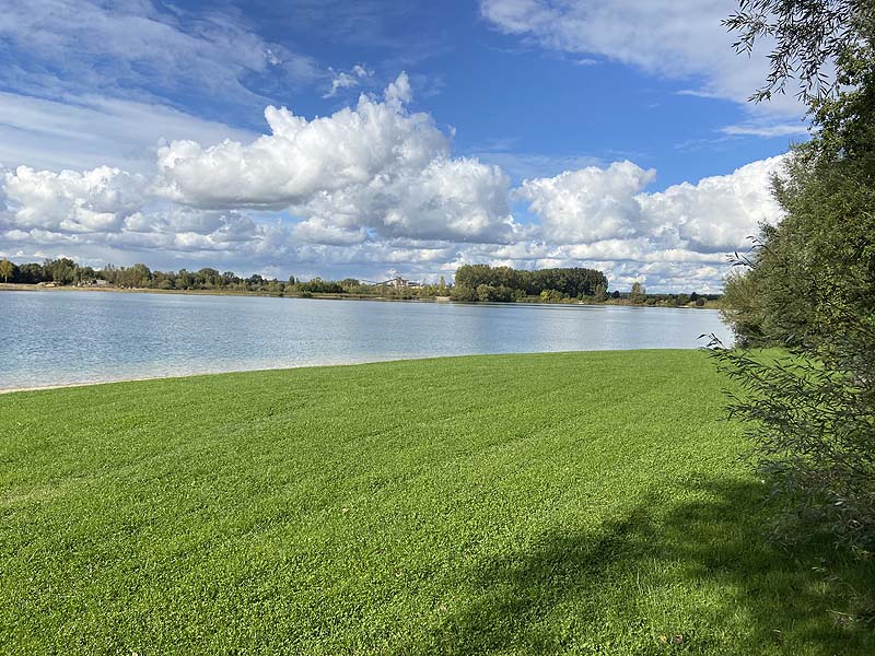 Der FKK Bereich am Pullinger Weiher bei Freising