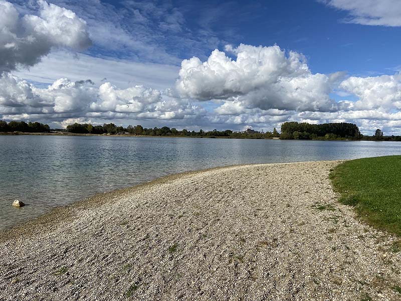 Der FKK Bereich am Pullinger Weiher bei Freising